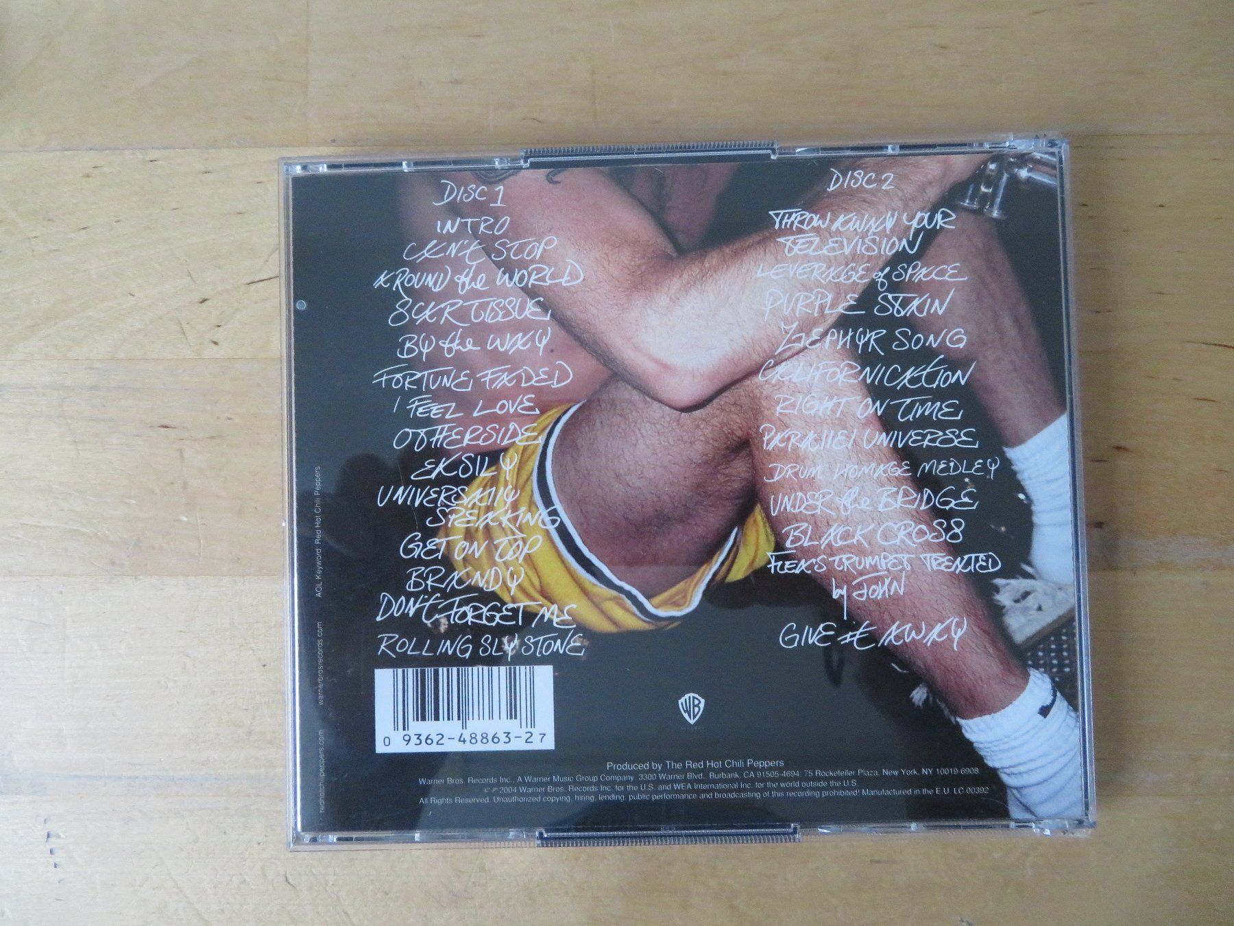 CDs: RED HOT CHILI PEPPERS "Live in Hyde Park" DCD – D'occasion à zürich par Goldimmund 3