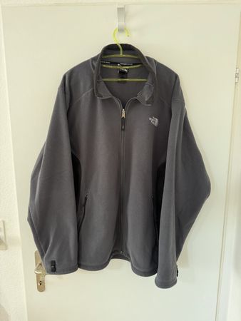 The North Face Fleece Herren Jacke, Grau, XXL, Top Zustand!