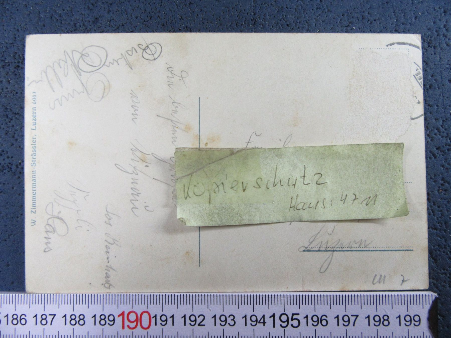 Cartoline postali: VITZNAU HOTEL DU PARC LU AK BUG – Usato da Ettingen venduto da Hausi4711 2