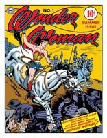 Rusty Blechschild-WONDER WOMAN NO. 1 - 30 X 40 CM