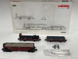 Märklin 478901 Wagen-Set „Gleisbauzug mit Draisine"
