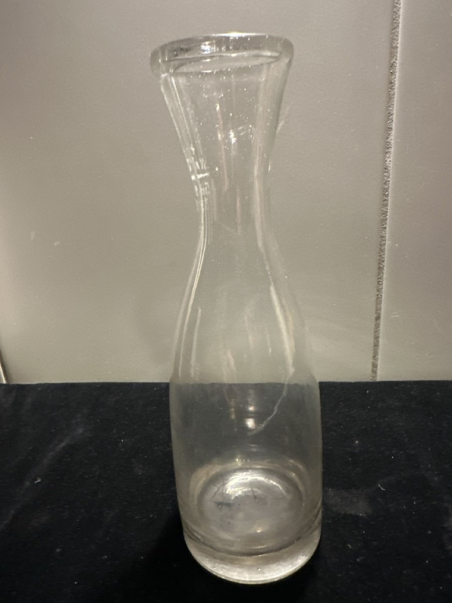 Glasi Hergiswil Caraffe: Glaskaraffe mit Eichmass 5 dl.  + Nw3. 1933 – Usato da Zürich venduto da Chaeffeler 5