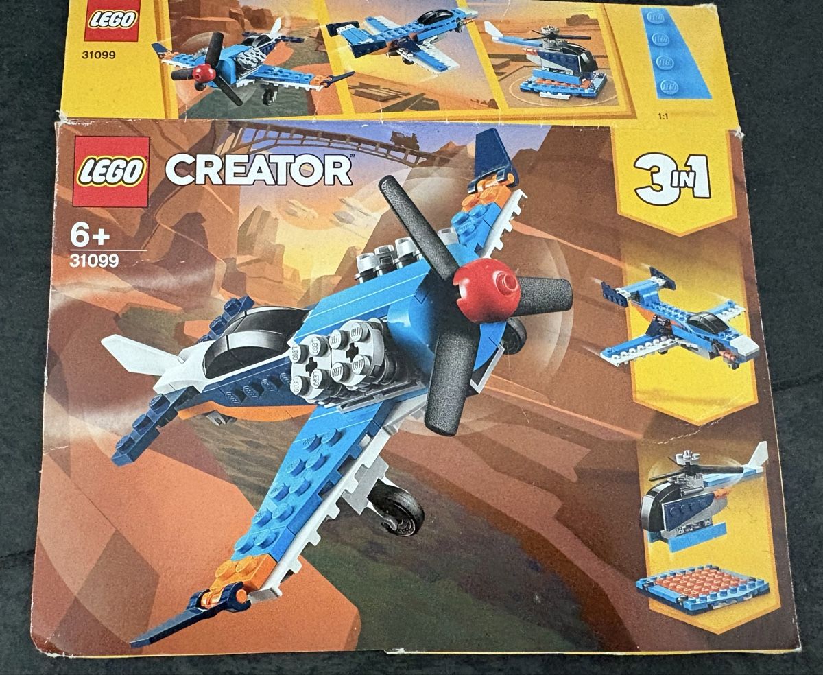 Lego Baukästen: Lego Creator 31099 Propellerflugzeug 3 in 1 – Gebraucht aus Uster von Trisha5
