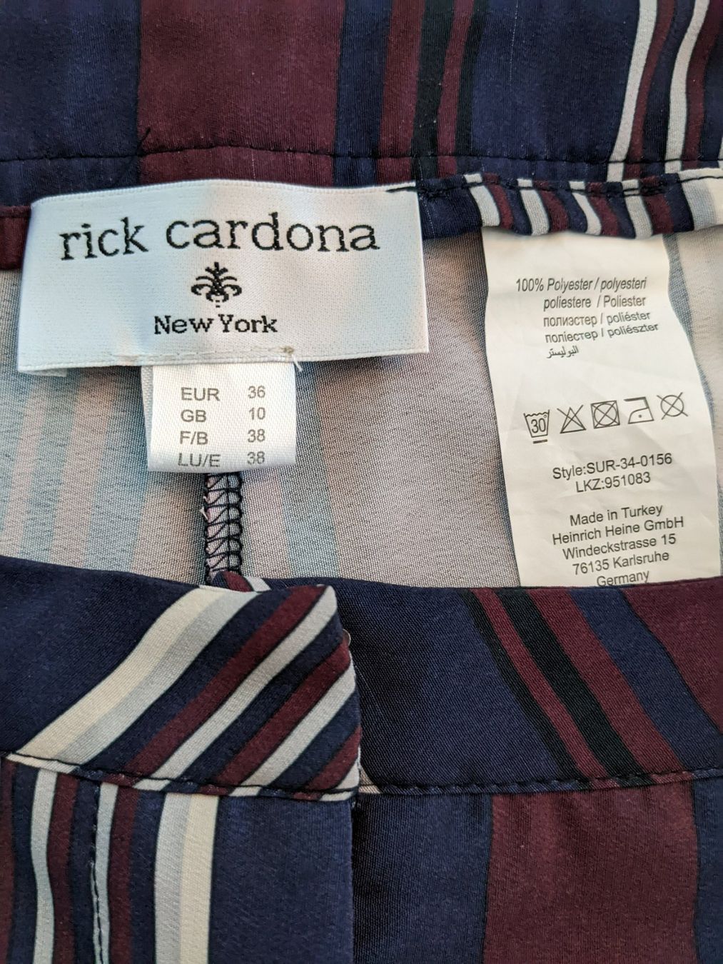 Hosen: Rick Cardona Hose Gr.36 – Gebraucht aus Benken SG von olga81 2