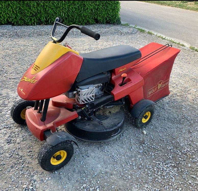 WolfGarten Scooter Aufsitzrasenmäher Kaufen auf Ricardo