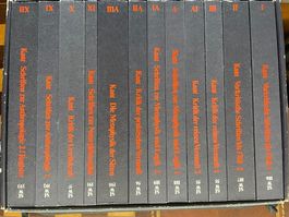 Immanuel Kant Werke in zwölf Bänden