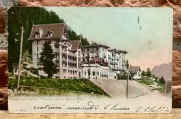 1906 - FEYDEY-SUR-LEYSIN - Sanatorium du Grand Hôtel Werbung