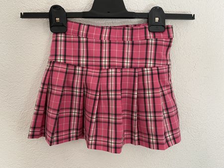 Jupe H&M à carreaux rose taille 116
