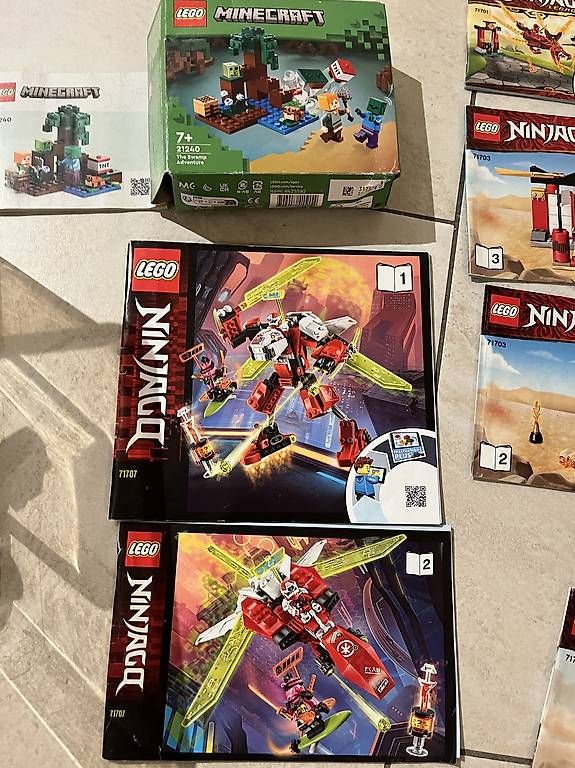 Lego Giocattoli: Ninjago Legoset ab 4, 3 Stück plus Minecraft – Usato da Pfungen venduto da nad_vt7k 2