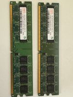 2x 1GB 2RX8 PC2 5300u 555 12