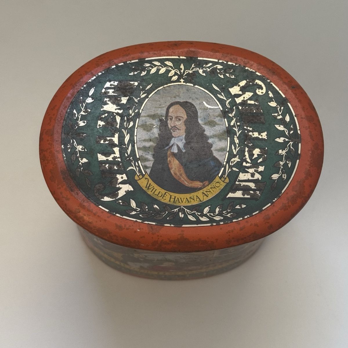 Barattoli: Vintage tin box - Willem cigars Holland – Usato da Zürich venduto da FEC75 1