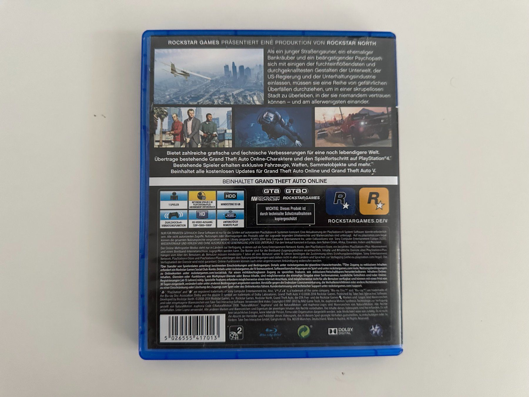Sony Spiele: GTA 5, Sony Playstation 4, PS4, PS5 – Gebraucht aus Couvet von nay_prh5 2