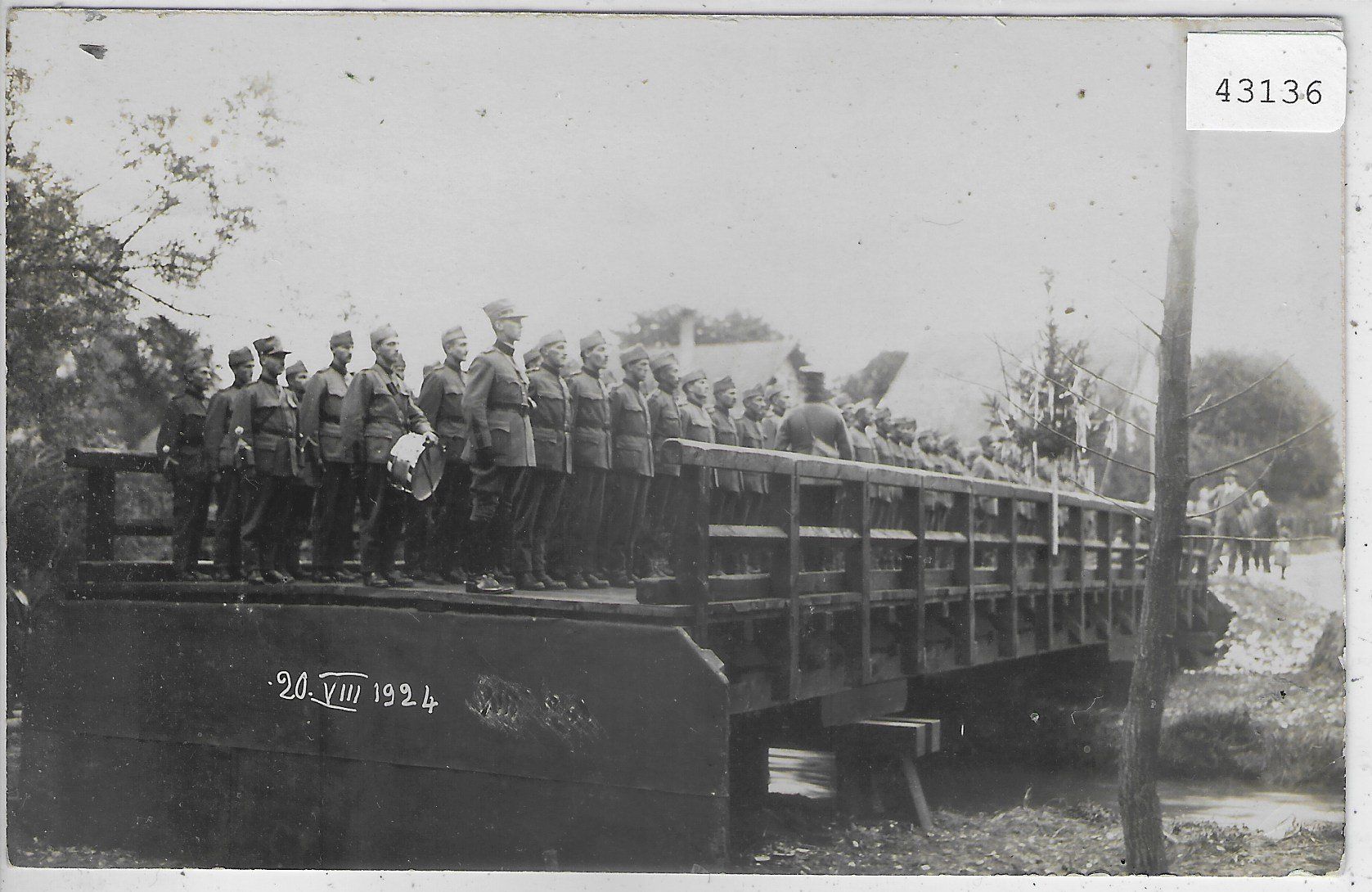 Ansichtskarten: Armee Suisse -  Pontonier-Brücke - Arch – Gebraucht aus Ettingen von Kartenplanet