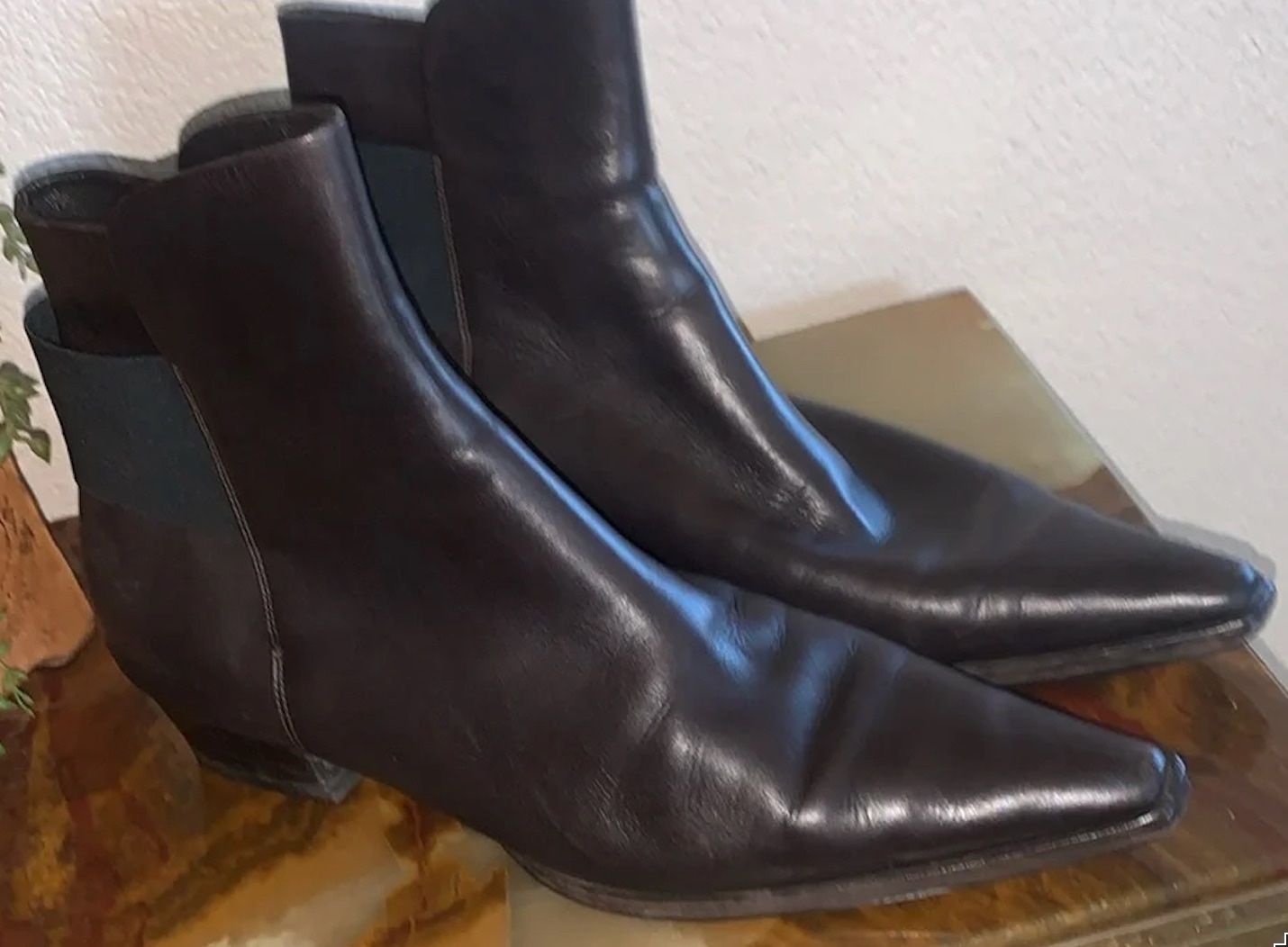 Jil Sander Scarpe da donna: JIL SANDER braune Lederstiefeletten 39,5 – Usato da Bern venduto da Rigoler 3