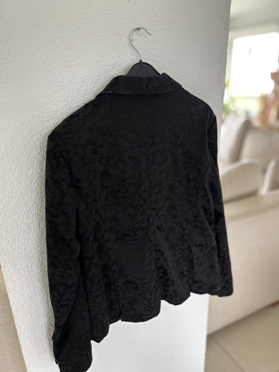 Nile Jacken: Nile Elegant Black embroidered Blazer, Size L – Neu (gemäss Beschreibung) aus Marin-Epagnier von Kty_1907 8