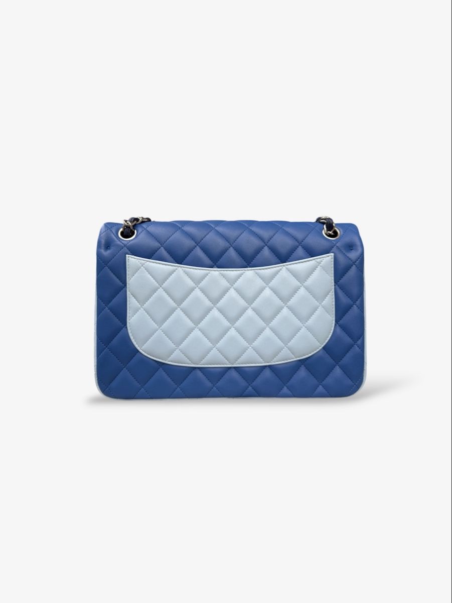 Borse: CHANEL Timeless Classic Flap tricolore bleu  – Usato da Versoix venduto da Monjolitresor 1