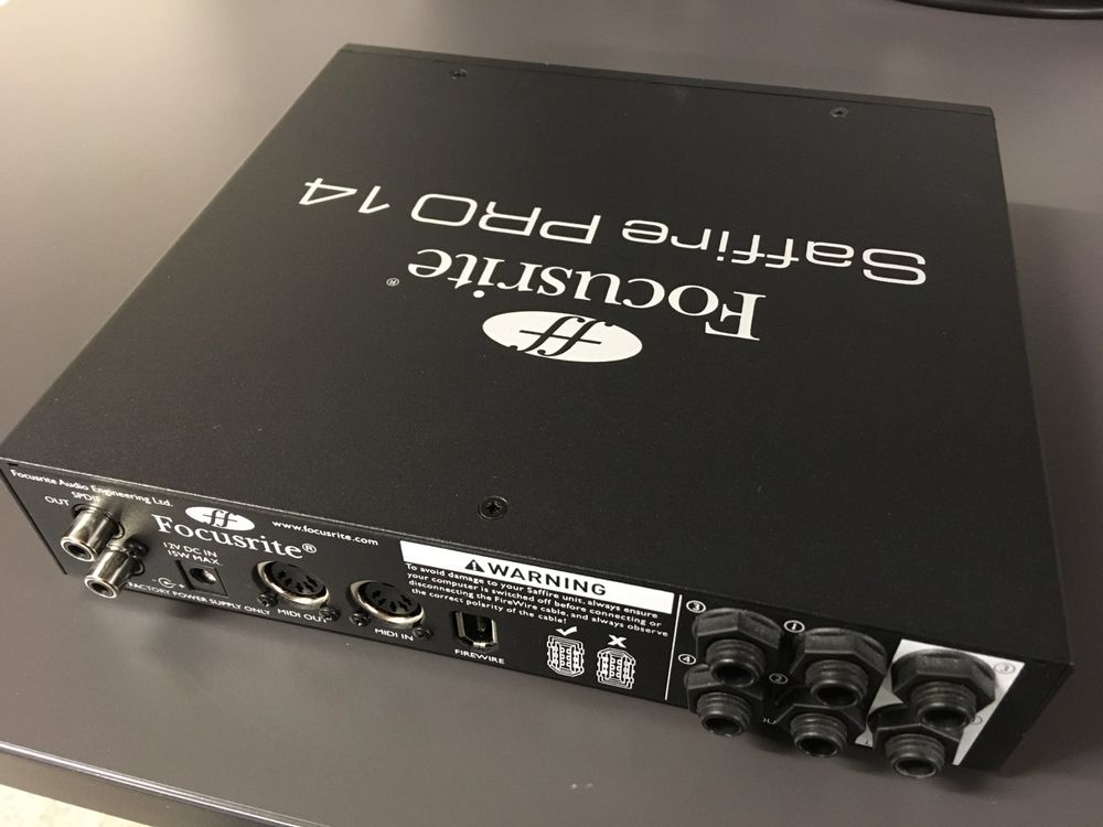 Focusrite Saffire Pro 14 FireWire Soundkarte, neuwertig | Kaufen auf ...