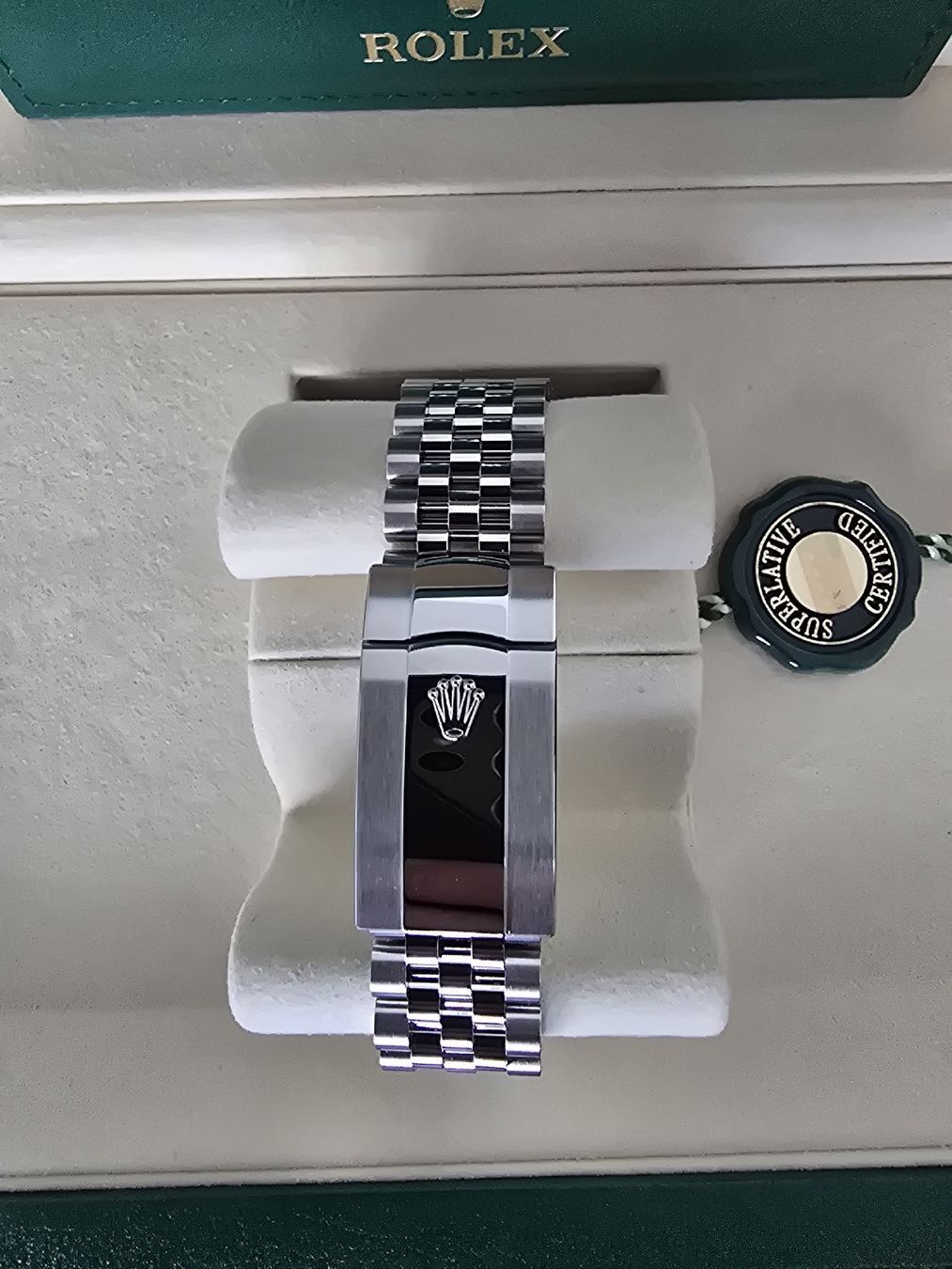 Rolex Orologi: Rolex Datejust 41 Oyster Minzgrün – Nuovo e nell'imballaggio originale da Interlaken venduto da Antonia_G 2