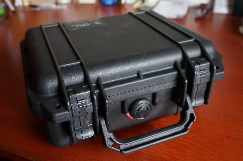 Peli Reisekoffer: Peli 1200 Case Schutzkoffer schwarz – Gebraucht aus Spreitenbach von Salesmanship 1