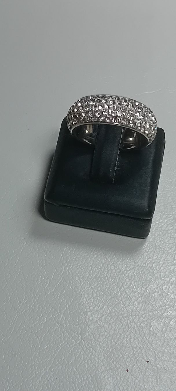 Anelli: ring edelsthal 316L,mit zerkonia,,,glanzig – Nuovo (secondo la descrizione) da Basel venduto da bij_5hqd 2
