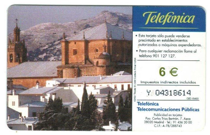 Schede telefoniche: Telefonkarte Spanien Ronda – Usato da Zürich venduto da Tolima194 1