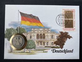 münzbrief deutschland 5 DM 1983