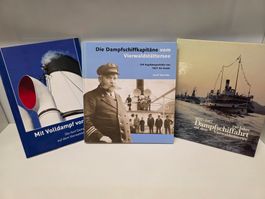 3er Set Bücher Dampfschifffahrt Vierwaldstättersee