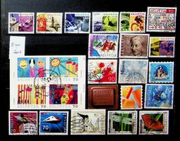 SUISSE TIMBRES OBLITÉRÉS 2000-2002. SBK 59.40 / T44