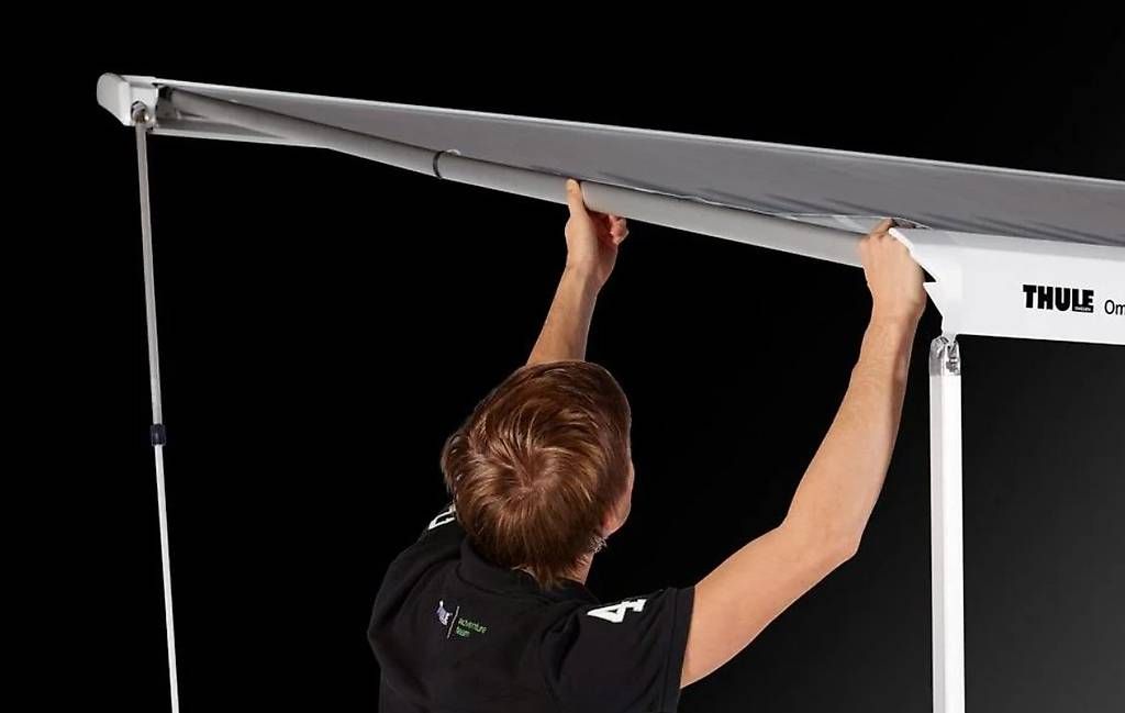 Verande & Tende da sole: Thule Rainblocker - Seitenwand zu Thule Markise – Usato da Hinwil venduto da Charon272000 3