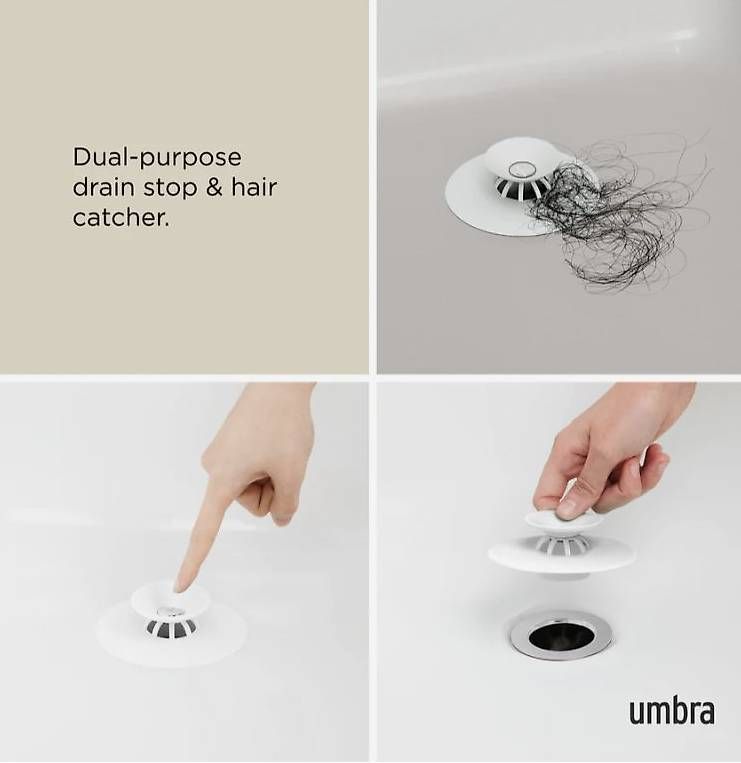 Haarschmuck: Umbra Flex Drain Plug & Hair Catcher – Gebraucht aus Sonceboz-Sombeval von michael.l 1