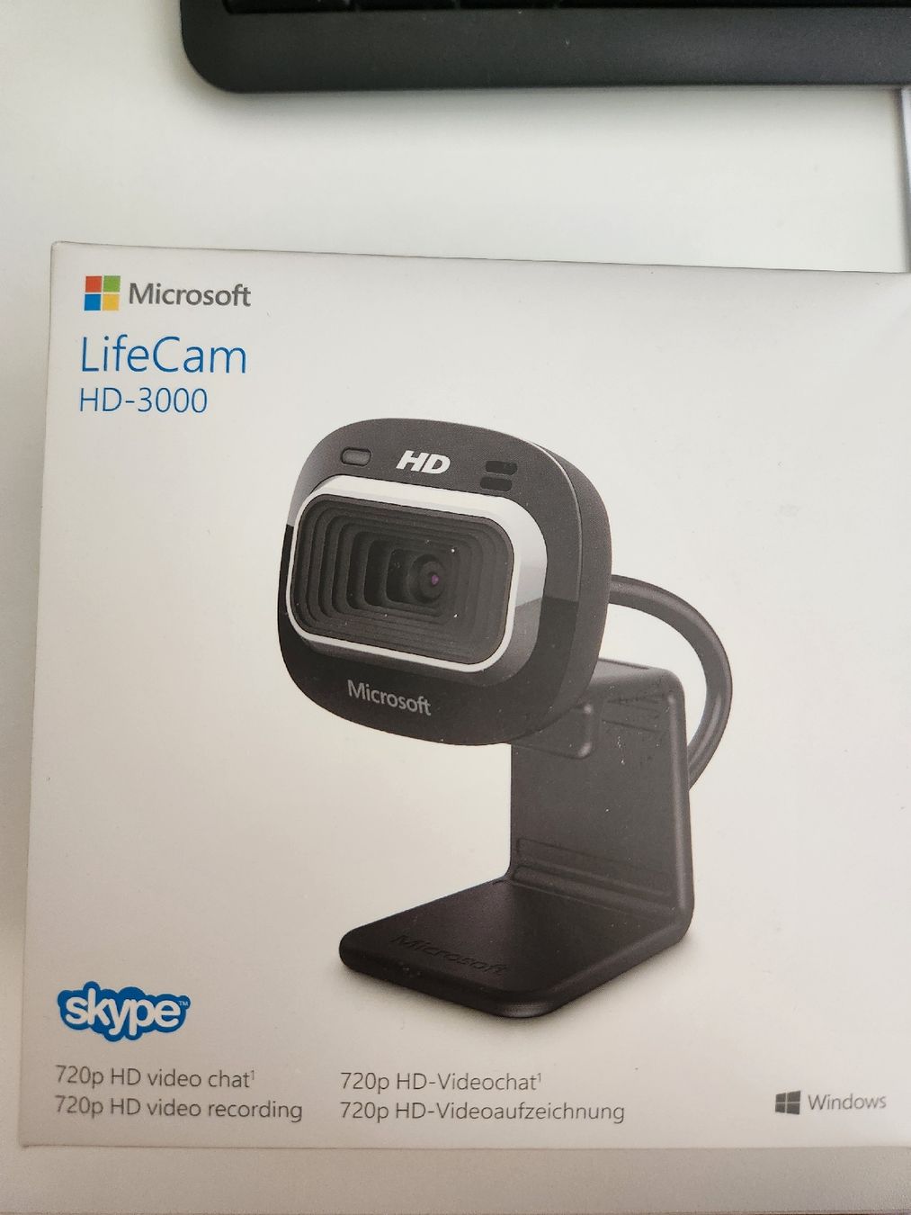 Microsoft Webcams: Microsoft LifeCam HD-3000 Webcam new condition – Neu (gemäss Beschreibung) aus Glattpark(Opfikon) von fly_9lpm