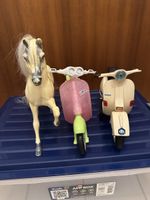 Barbie Pferd und zwei Vespas, Konvolut 