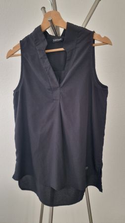 Bruno Banani Long-Bluse Gr. 34 schwarz