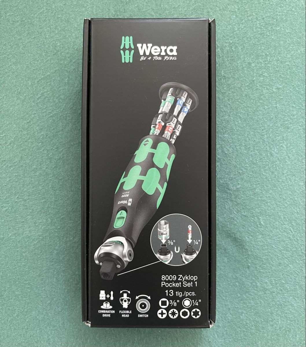 Wera Tutti gli attrezzi: Wera Zyklop Pocket Set – Nuovo e nell'imballaggio originale da Bern venduto da mowi60