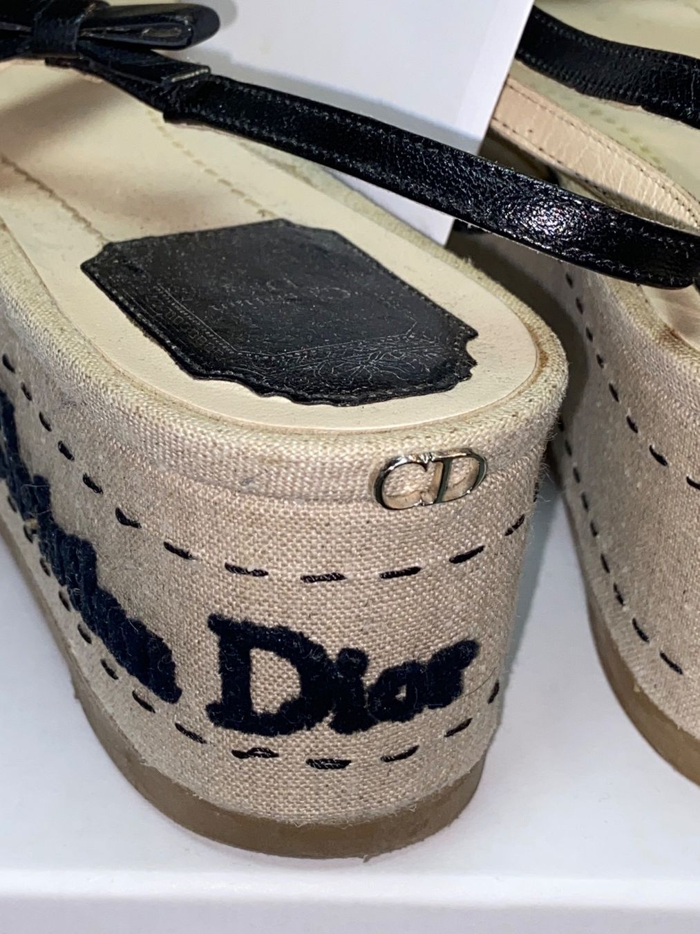 Dior Scarpe da donna: Dior Plateau Sandalen Gr. 40 – Usato da St. Gallen venduto da Moe96 1