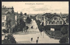 Kreuzlingen, Hauptstrasse mit Restaurant