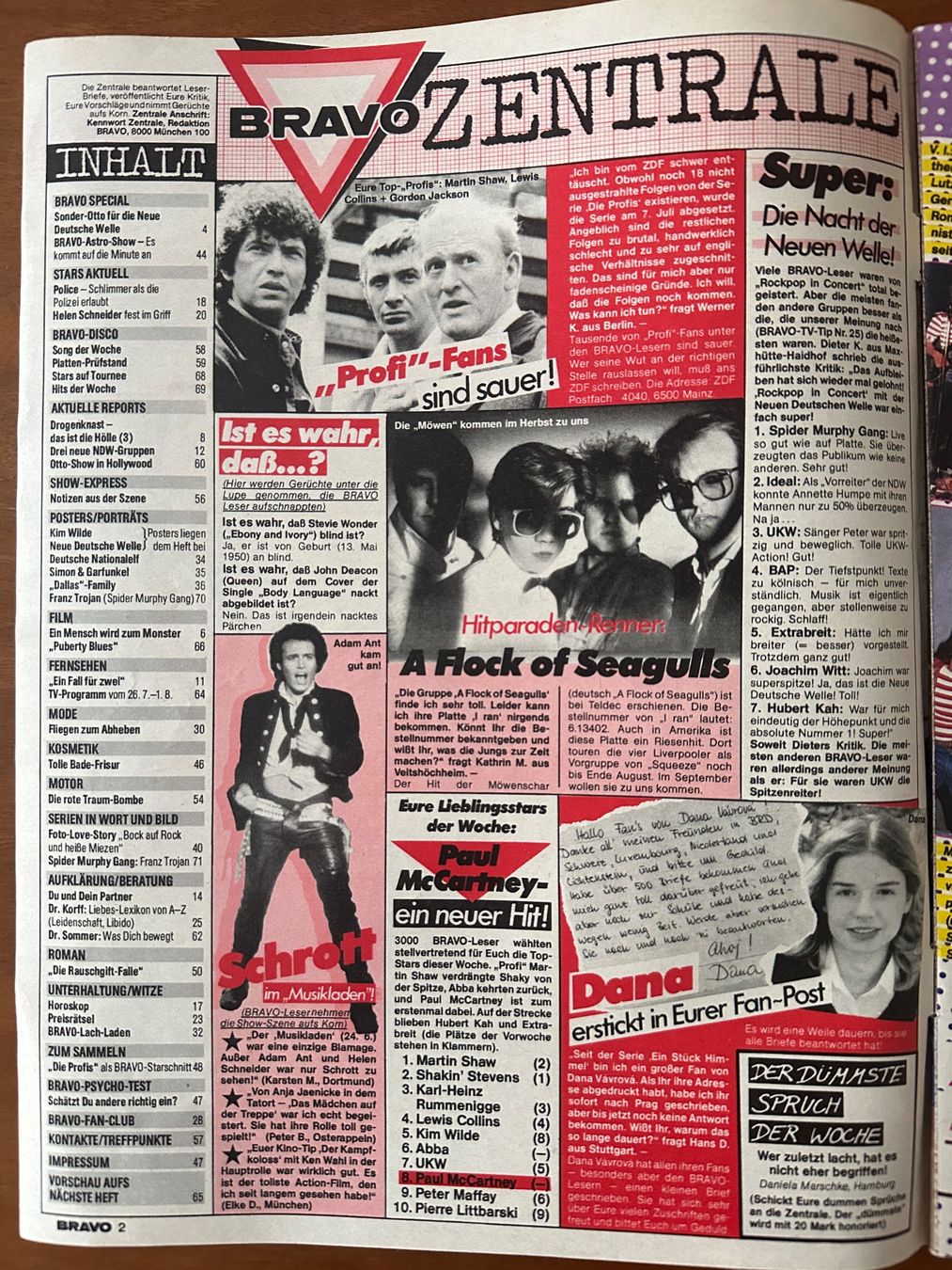 Riviste & Magazine: BRAVO 1982 Nr. 30 // Kim Wilde – Usato da Zürich venduto da die_5djt 1