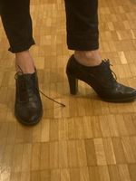 Navyboot Leather Ankle Boots - Lace Up - Size 36