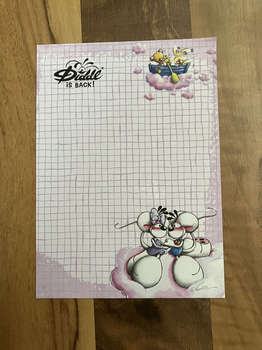 Papier: Diddlblatt A6 Diddl is back Duft – Neuf (Voir description) à Bözberg par Sape9192