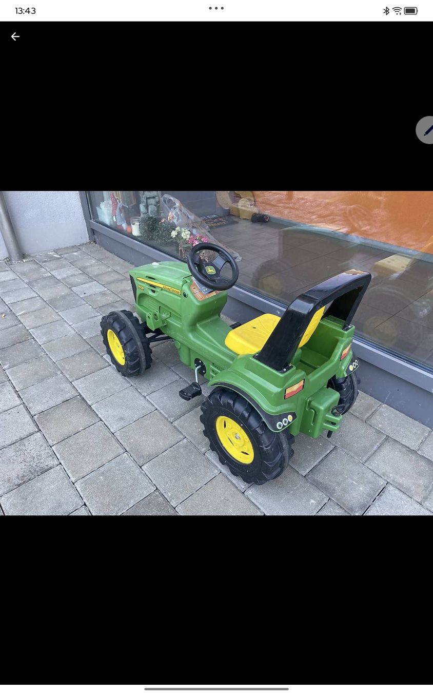 John Deere Fahrzeuge für Kinder: Kinder Traktor  – Gebraucht aus sulgen von 270963 2
