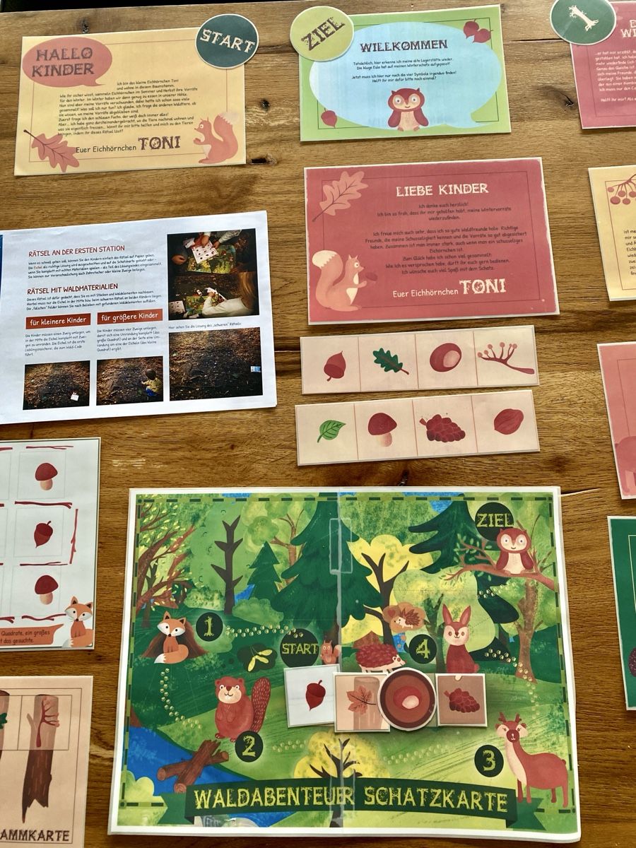 Giochi: Schatzsuche, Thema Waldabenteuer – Usato da Thalwil venduto da val_bm5t 4