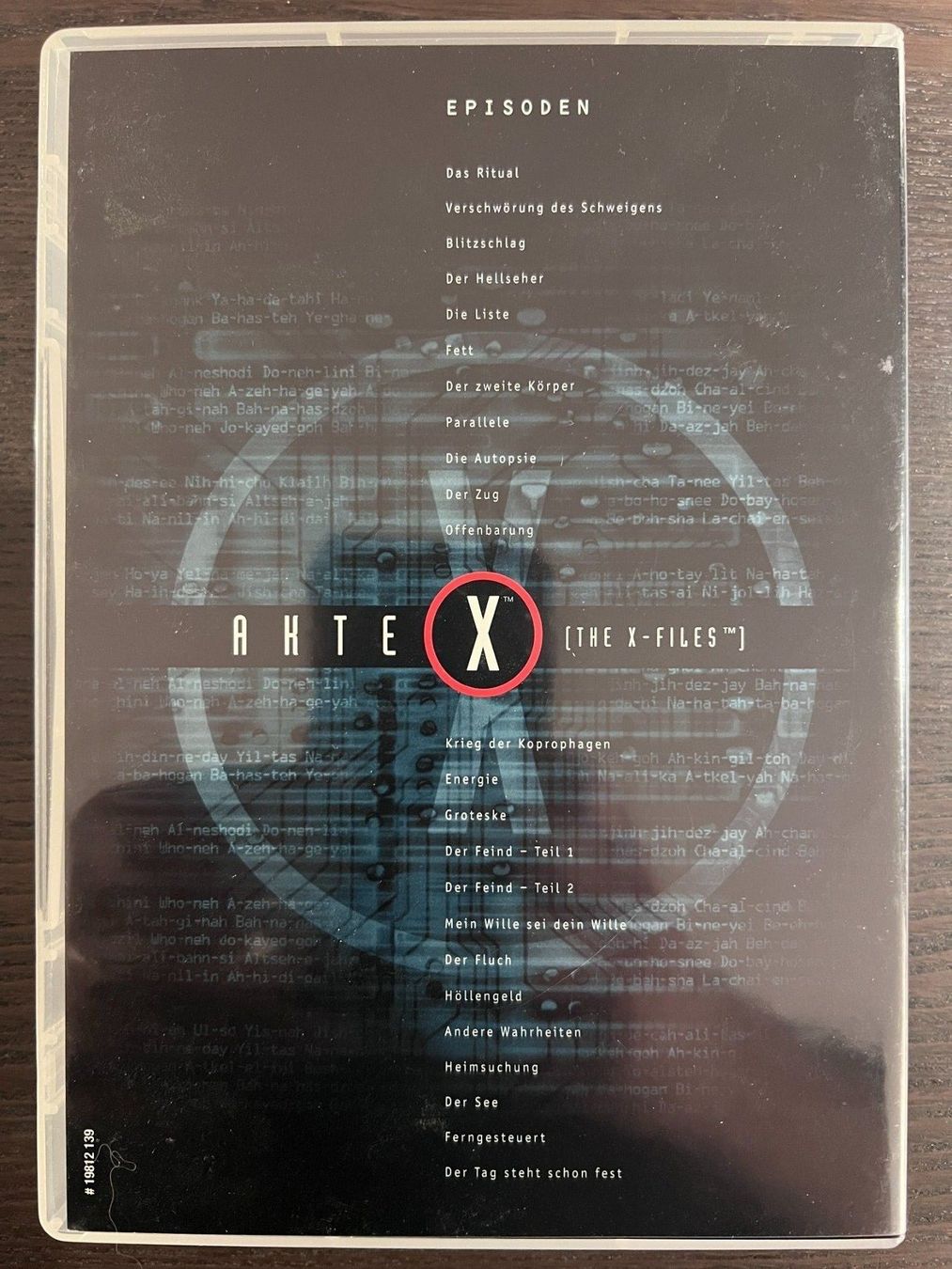 Tutti i DVDs: Akte X - Season 3 – Usato da Zürich venduto da FilmFreunde 1