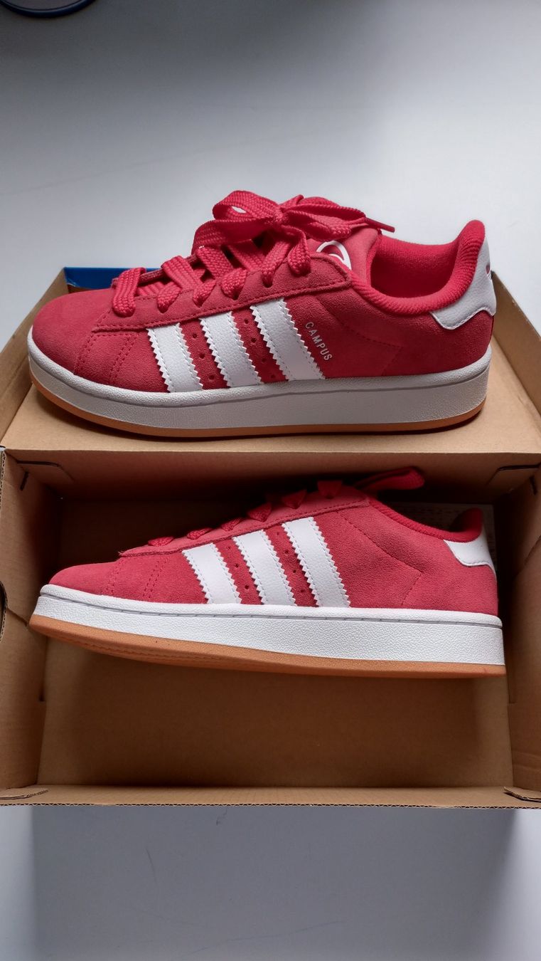 Adidas Herrenschuhe: Adidas Campus rot Grösse 35 – Neu und originalverpackt aus Gisikon von Mwi