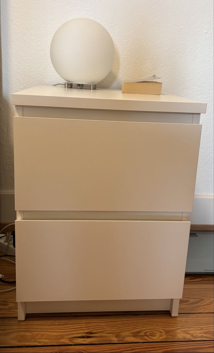 Ikea Kommoden: Commode 2 tiroirs blanc bon état – Gebraucht aus Blonay von emi_b7bx 1