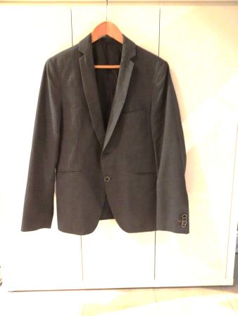Anzug-Jacke grau von Paul Hunter Gr. 46 - Ri24.22