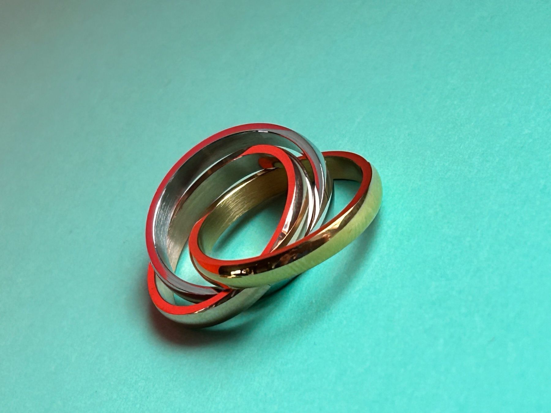 Ringe: Ring Trinity (3 color) 59/56/53 – Gebraucht aus Laufen von belleskulptur 9