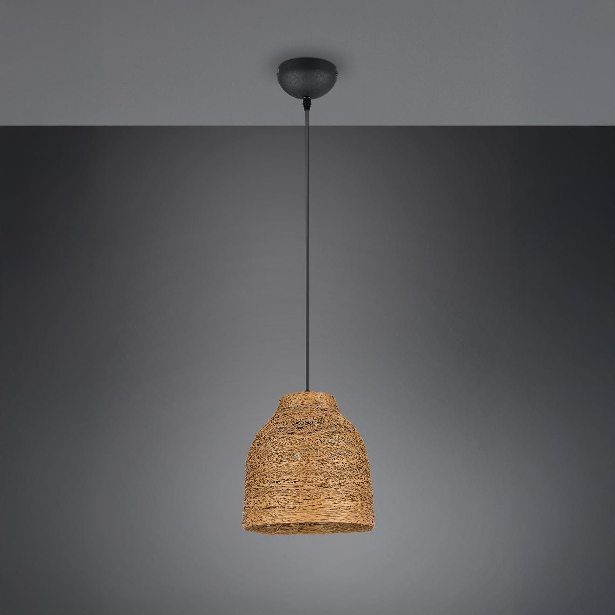 Lampadari & plafoniere: Pendelleuchte, Papiergarn, Boho, 25 cm Ø – Nuovo (secondo la descrizione) da Kreuzlingen venduto da Smart-Light 4