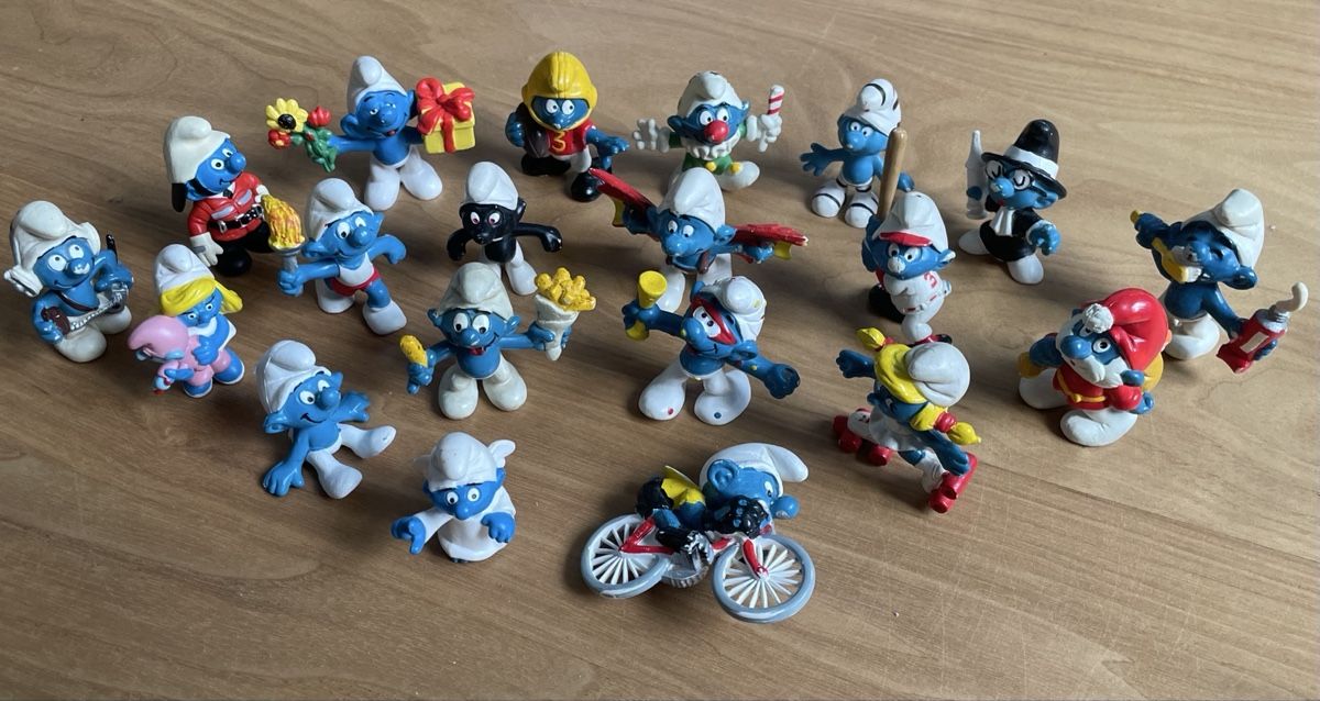 Schleich Statuette: Schlumpf Figuren Konvolut – Usato da Fribourg venduto da Mymikrakra01
