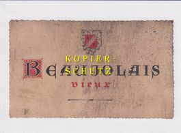 Etikette - Beaujolais vieux /bd