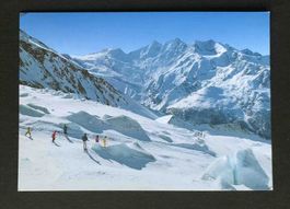 AK Saas Grund VS Gletscherabfahrt auf Triftgletscher